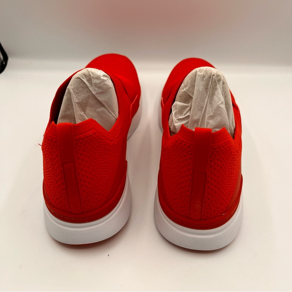 APL Men's 11.5 Techloom Bliss Slip On Athletic Shoes Run Gym Red White NIB Gift - Picture 4 of 9